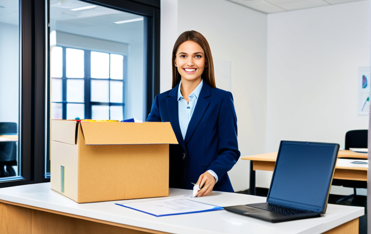 교사 이직 시 필요한 서류 - **Image Prompt 1: Professional Transition**
"A friendly image showing a woman, fully clothed in prof...