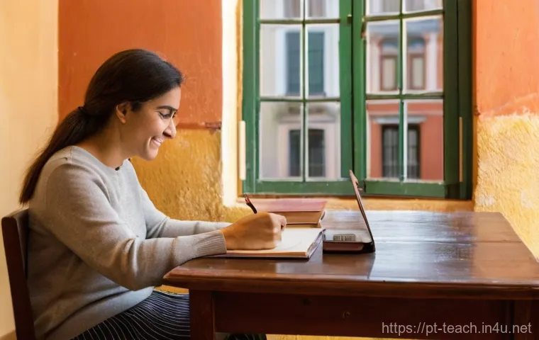 교사 교육 정책 이해하기 - **Prompt 1: A Vibrant, Technologically Integrated Portuguese Classroom**
"A dynamic and brightly... 교사 교육 정책 이해하기 - **Prompt 1: A Vibrant, Technologically Integrated Portuguese Classroom**
"A dynamic and brightly...