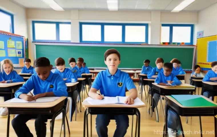 교사 수업 중 질문 대응 요령 - Here are three detailed image generation prompts in English, keeping all your essential guidelines i... 교사 수업 중 질문 대응 요령 - Here are three detailed image generation prompts in English, keeping all your essential guidelines i...